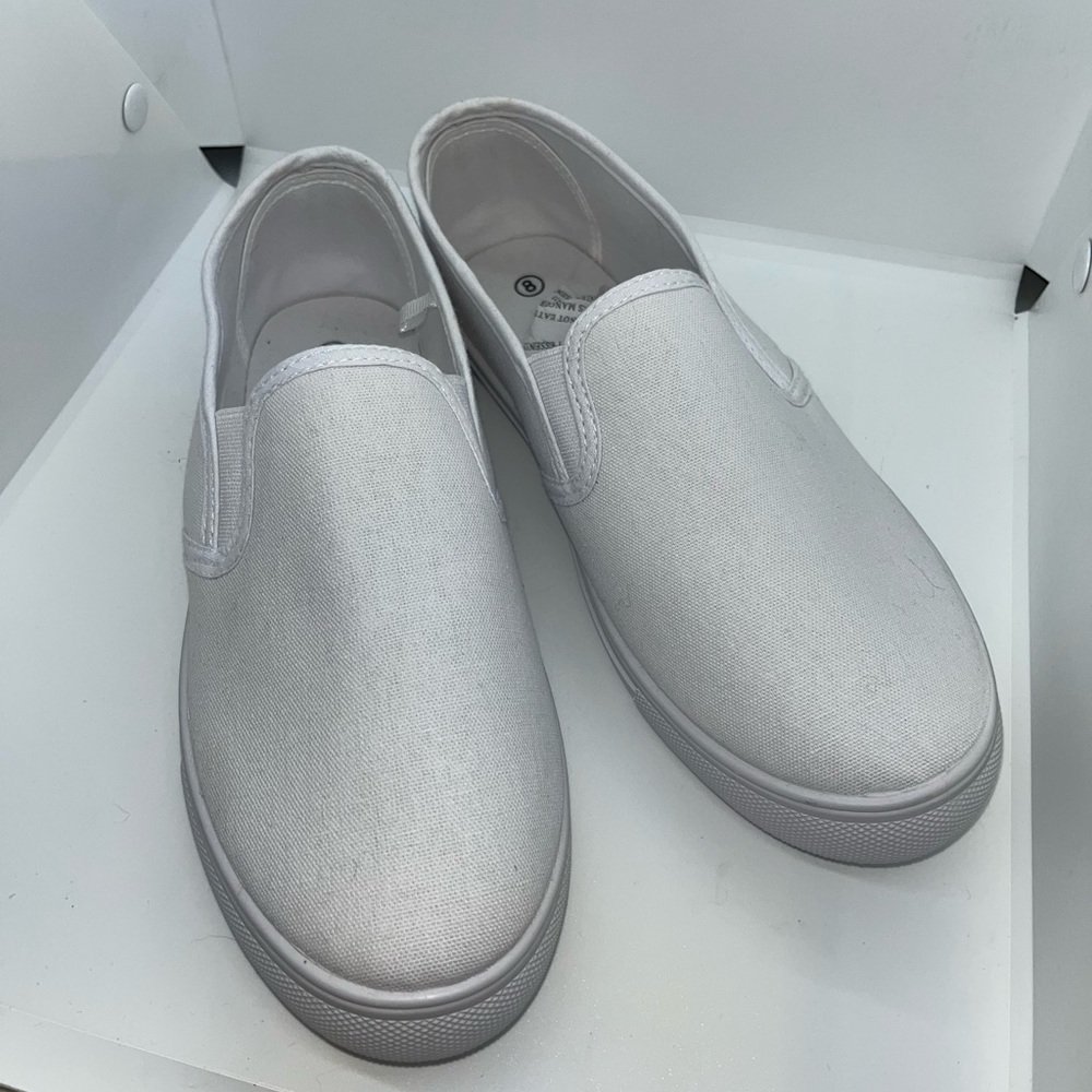 White “Toms” Brand New